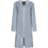 Cawö Badjas Home Women 6222 Capuchon & Rits Capri-44