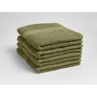 Yumeko Handdoek Katoen 50x100 Groen - Eco, Bio & Fairtrade