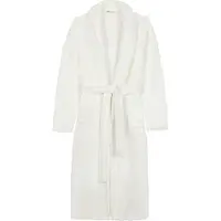 Good Morning Badjas Flanel Fleece Uni - white - XS/S
