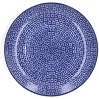Bunzlau Castle Dinerbord Blue Diamond (25.5 cm)