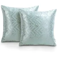 Restilo AmeliaHome Navia Sierkussenhoes Mintgroen Blackout Suede Shine 45x45