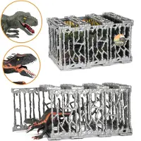 Toi-Toys Toi Toys World Of Dinosaurs Dinosaurus In Kooi - 2-delig