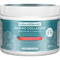 Holland & Barrett 1+1 gratis | Marine Collageen Premium Complex Aardbei - 171g