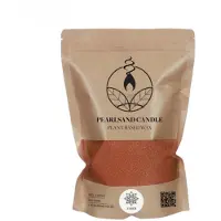 Ideas 4 Seasons Kaarsenzand Met Geur Amber 400 Gram Oranje oranje Wax Kaars