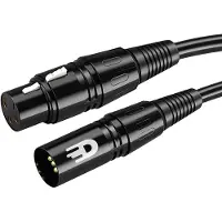 Drivv. Premium XLR Kabel - Microfoon kabel - Mannelijk naar Vrouwelijk 3 pin - 5 Meter
