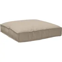 vidaXL Kussen Taupe 80 x 80 x 12 cm Oxford Stof