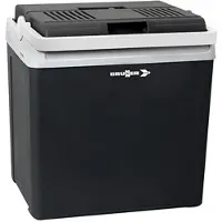 Brunner - Polarys Travel 28 - Koelbox 28 l, zwart/grijs