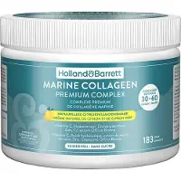 Holland & Barrett Marine Collageen Premium Complex Natuurlijke Citroen/Limoensmaak - 183g