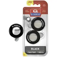 Dr. Marcus Auto luchtverfrisser Dr Marcus Fresh Point black 2,5 ml Plastic Geur 2 Onderdelen (2 Stuks)