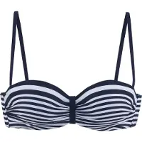 LASCANA Bikinitop marine / wit