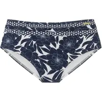 Sunseeker Bikinibroek marine / wit