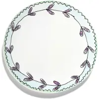 Serax Midnight Flowers Voorgerechtbord Blossom Milk