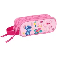 Safta Alleshouder Lilo & Stitch Chill Roze Munt 21 x 8 x 6 cm