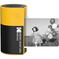 Kodak Memo Shot ERA M300 - Impression Photo Autocollante 2.7x1.8, Compatible iOS/Android via Bluetooth, Remplacement Facile Cartouches One-Touch, Imprime en 25 Sec, Appli Memo - Jaune