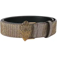 Kurt Geiger London Dames Riemen Kensington 38 Belt - Goud - Maat S/M