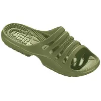 Beco heren badslippers - olijfgroen - maat 41