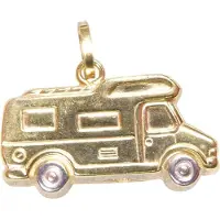 Christian Gouden caravan hanger