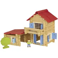 Jeujura La maison en bois - 140 pièces