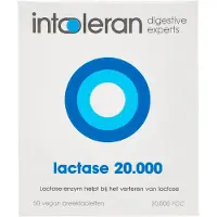 Intoleran Lactase 20.000 FCC Breektabletten
