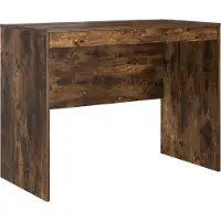 vidaXL Bureau Rook Eiken 100 x 50 x 76 cm