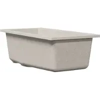 vidaXL Keukenwasbak Beige 21 x 44 x 14 cm Graniet