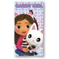 Gabby's Dollhouse - Strandlaken - 70 x 140 cm. - Sneldrogend - Gabby Dollhouse - Badhanddoek