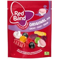 Red Band snoepmix original - winegums & zoete drop - 10x235g