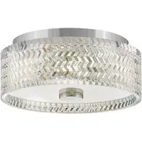 HINKLEY LED Plafondlamp Elle | 2X E27 Max 60W | Chrome