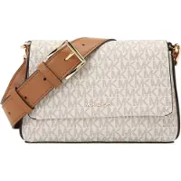 Michael Kors Schoudertas bruin / offwhite