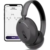 Ginza.se Draadloze Bluetooth hoofdtelefoon StreamQ D3 met actieve ruisonderdrukking Zwart