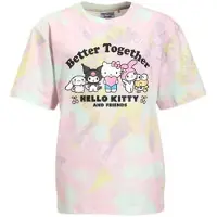 Coolcat relaxed fit T-shirt Hello Kitty & Friends license Summer multi Meisjes Katoen Ronde hals - maat 158/164