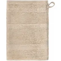 Cawö Washandje Noblesse2 Uni Beige (Set van 6)