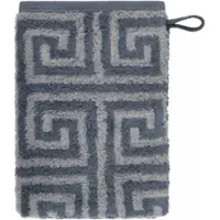 Cawö Washandje Noblesse Elegance Allover Night Blue (Set van 6)