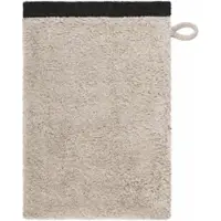 Cawö Washandje Lifestyle Splash Reversible Linen/Basalt (Set van 6)