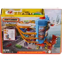 Mattel HXL47, sets van voertuigen en rails, geschikt voor kinderen vanaf 3 jaar, plastic, meerkleurig
