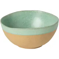 Costa Nova aardewerk kom 16 cm Arenito Cyaan aqua set van 4