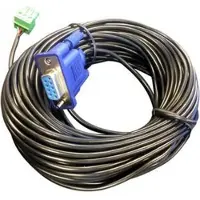 VivoLink VLCPARS232/25M, zwart, 25 meter, RS-232, female (vrouwelijk), female (vrouwelijk), 1 stuk