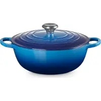 Le Creuset Marmite Braadpan Signature 'Azure' Ø26cm / 4.1L