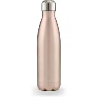Blumtal Thermosfles - Met dubbele wand - Thermosbeker Koffie, Thee en Koele dranken - Travel Mug - 350ml - Rose Metallic
