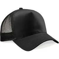 Beechfield Snapback truckerpet B640 - Black - One size