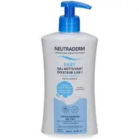 Neutraderm Baby Milde Reinigingsgel 3 in 1 400 ml Gel