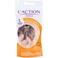 L'Action Paris Hair Cover Stick Medium Bruin 4gr | Uitgroei Bijhouden