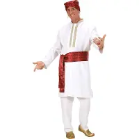 Widmann Bollywood Ster Vliegend Tapijt Kostuum Man