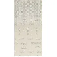 Bosch EXPERT M480 2608900766 Schuurnet voor vlakschuurmachine Ongeperforeerd Korrelgrootte (num) 220 (l x b) 230 mm x 115 mm 10 stuk(s)