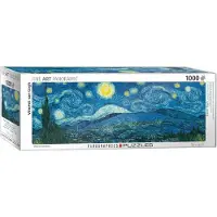 Eurographics Starry Night - Vincent van Gogh Panorama Puzzel (1000 stukjes)