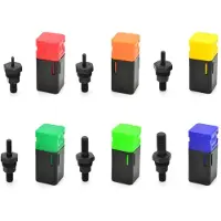 GEKO Set van 6 adapters voor rivetmoeren - chroom-molybdeen staal - M3 tot M10