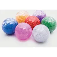 TickiT Sensorische Regenboog Glitter Ballen - Set van 7