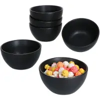MamboCat Set van 6 hapjes- en dipschalen Londen Lampart Nero - 24304272