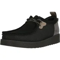 Clarks Heren Premium FTR2LO Wallabee Schoenen Black Combi