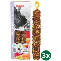 Zolux 3x115 gr 2 st nutrimeal stick konijn groenten